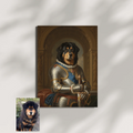 Artzuzu Custom Portrait For Pets - Palace Gauntlet