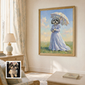 Artzuzu Custom Portrait For Pets - Portrait with a Parasol