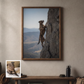 Artzuzu Custom Portrait For Pets - The Climber