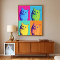 Artzuzu Custom Portrait For Pets - Andy Warhol Style Portrait