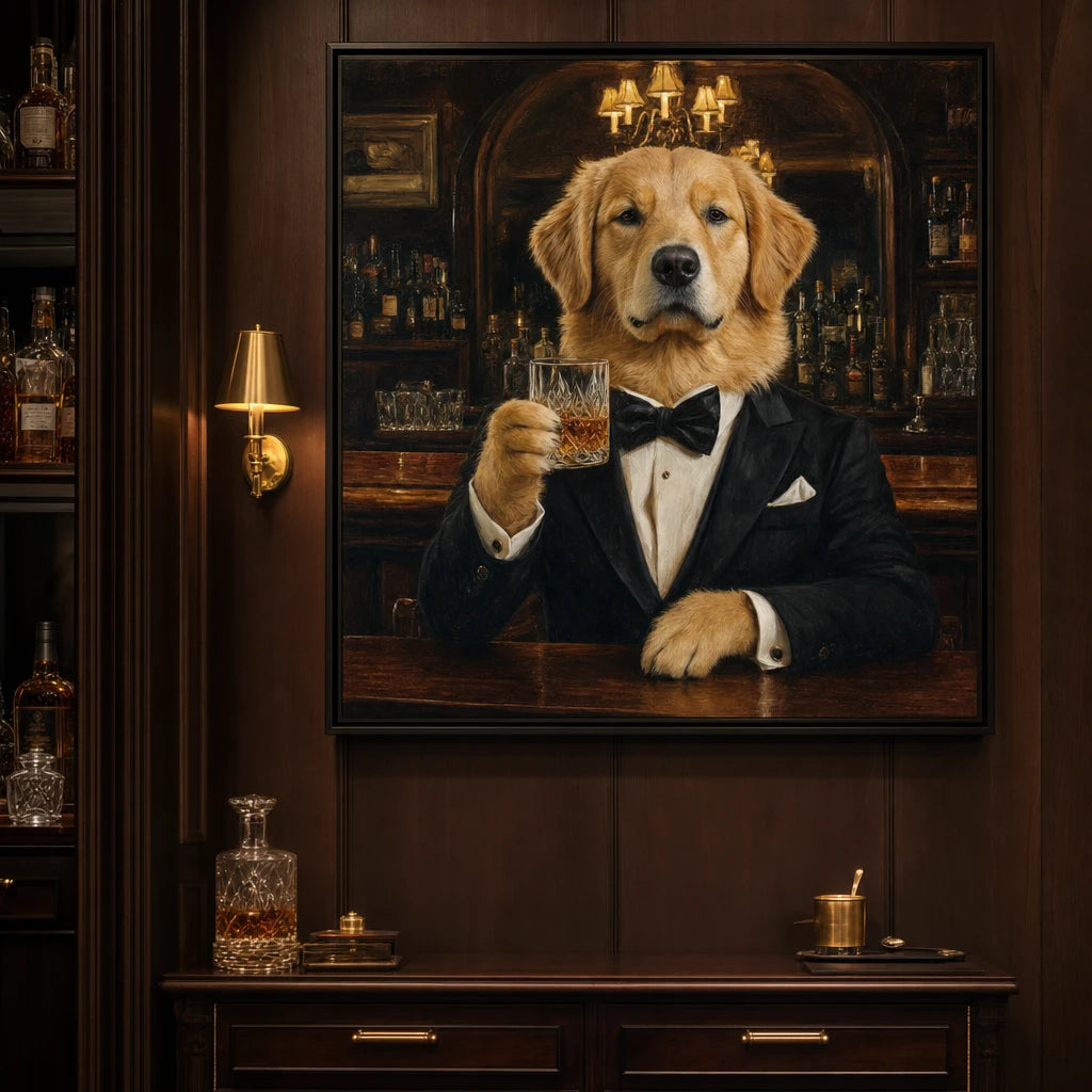 Artzuzu Custom Portrait For Pets - Bartender