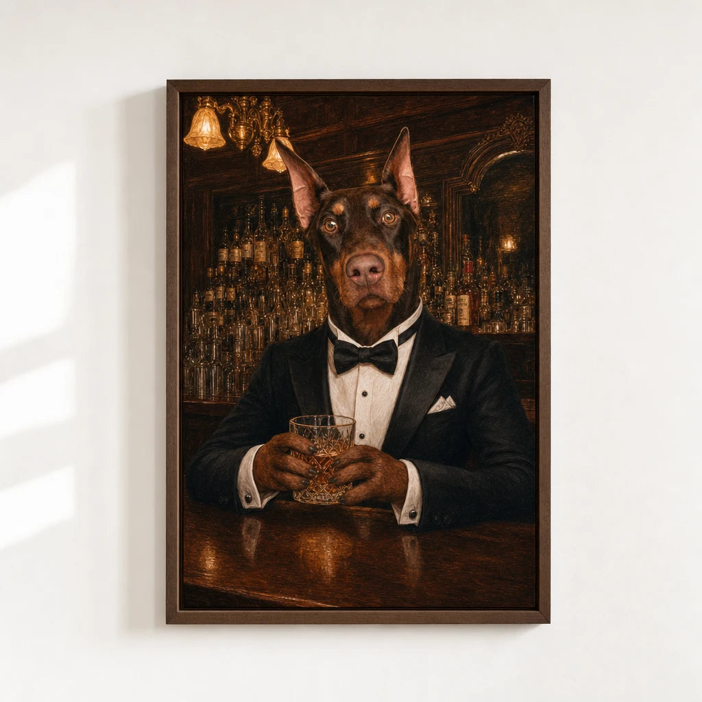 Artzuzu Custom Portrait For Pets - Bartender