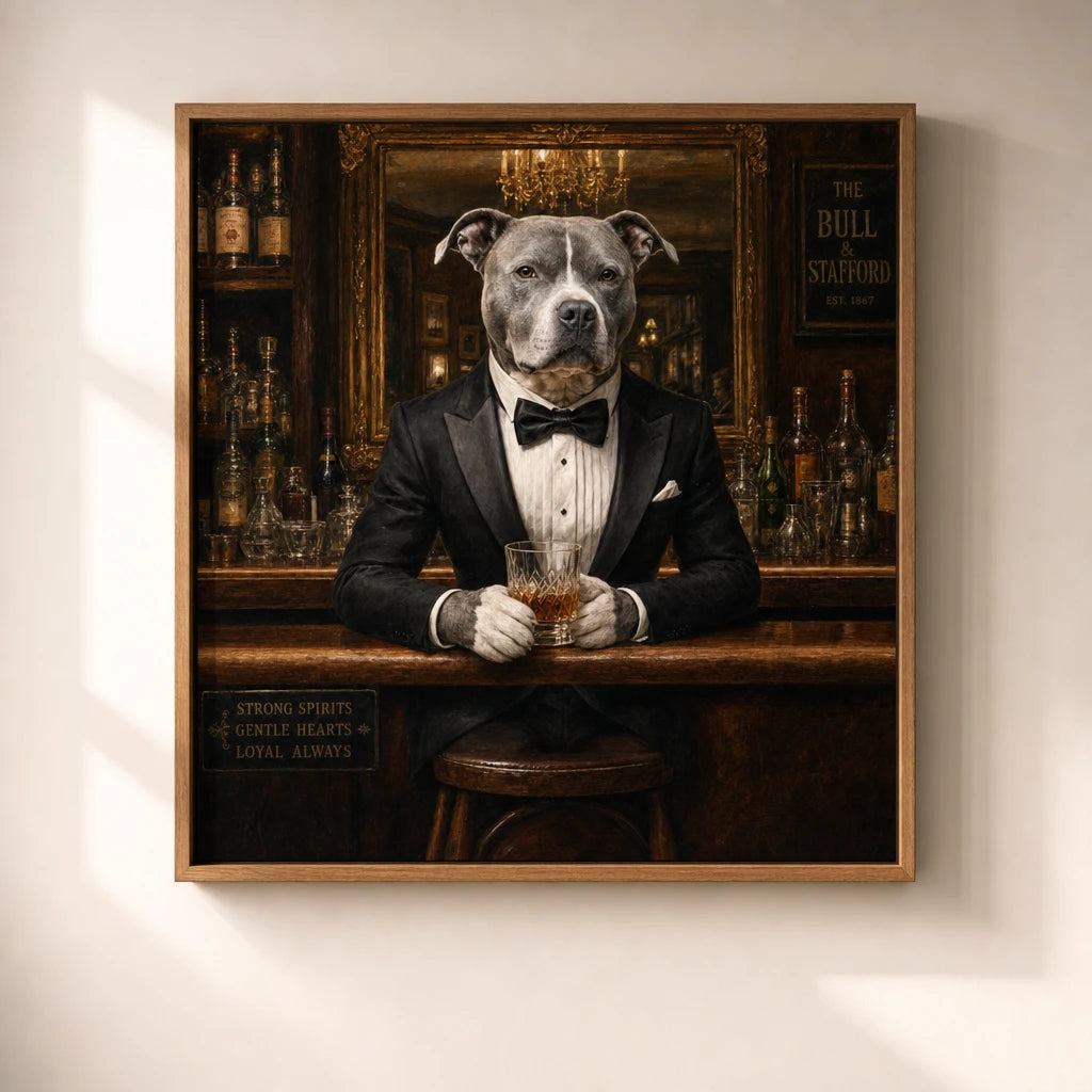 Artzuzu Custom Portrait For Pets - Bartender