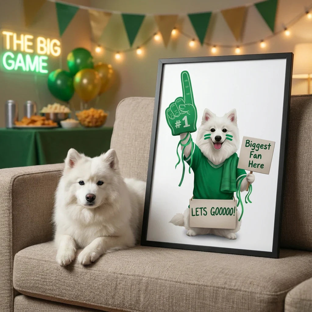 Artzuzu Custom Portrait For Pets - Biggest Fan Here