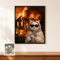 Artzuzu Custom Portrait For Pets - Chaos Enjoyer