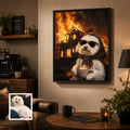 Artzuzu Custom Portrait For Pets - Chaos Enjoyer