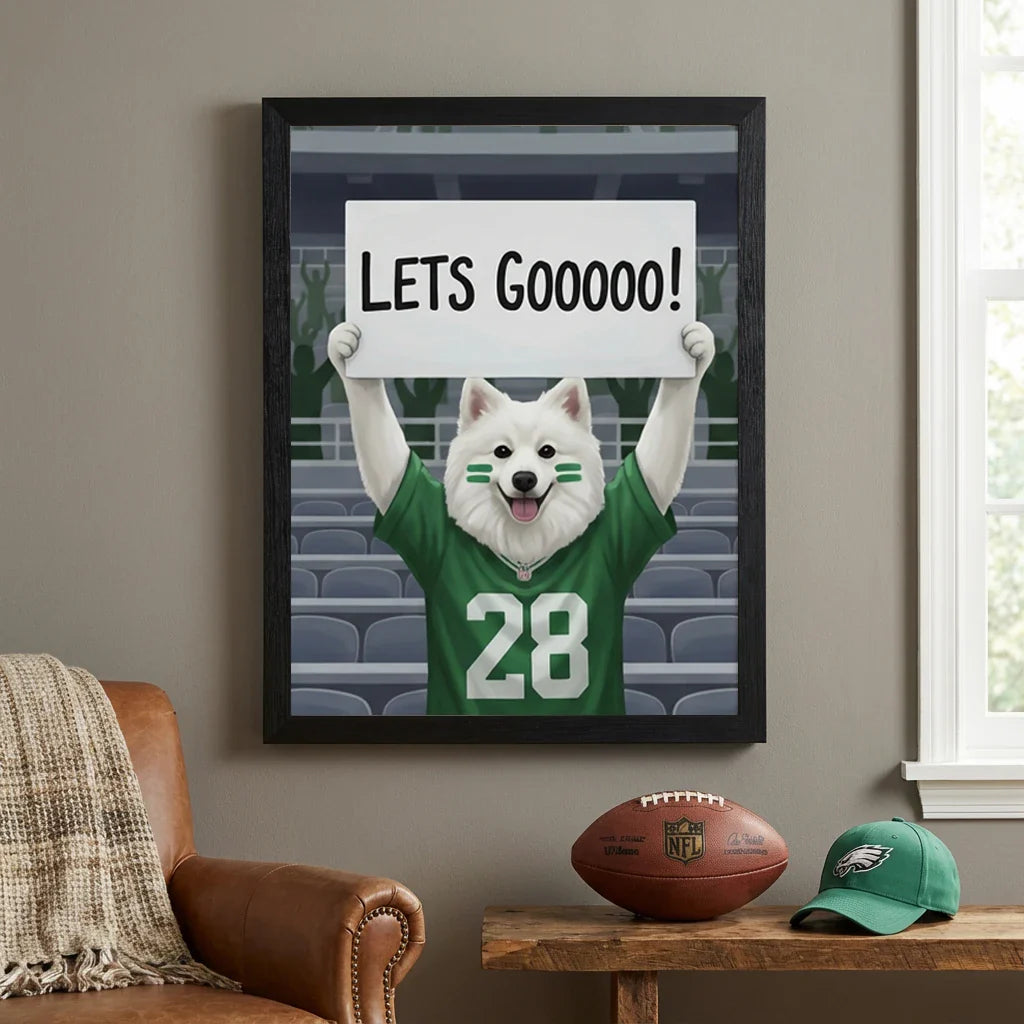 Artzuzu Custom Portrait For Pets - Fan Moment-LET’S GOOOOOO