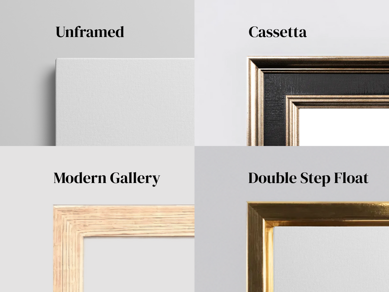 The frame that holds your story should feel just as special.