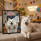 Artzuzu Custom Portrait For Pets - I Win Score Prediction