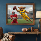 Artzuzu Custom Portrait For Pets - Interception