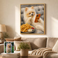 Artzuzu Custom Portrait For Pets - Lazy Repose