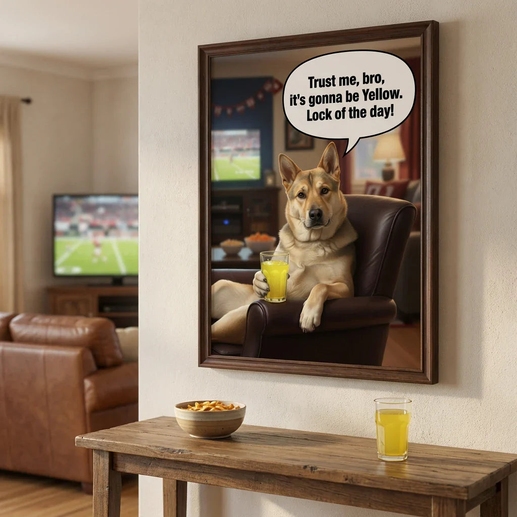 Artzuzu Custom Portrait For Pets - Lock of the Day