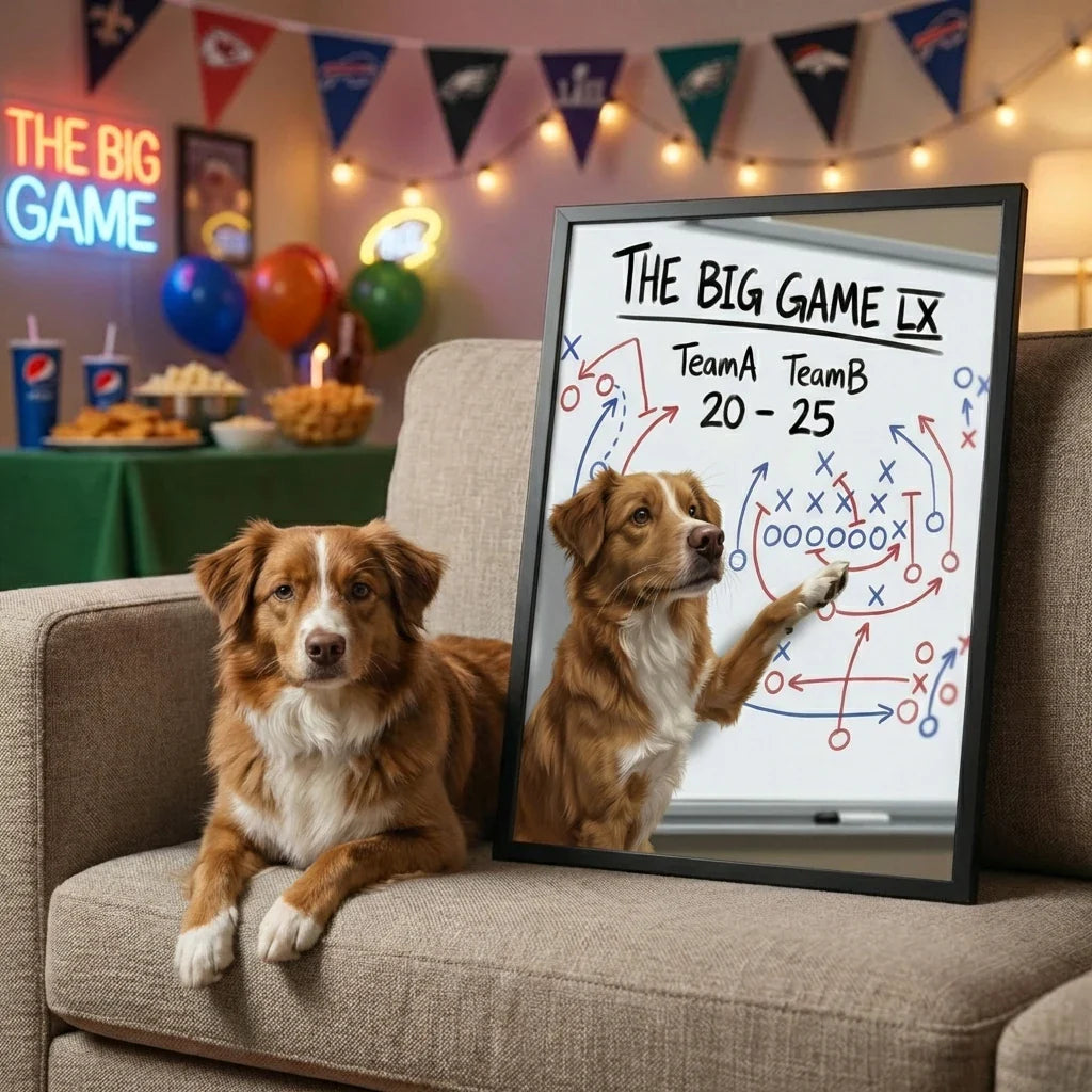 Artzuzu Custom Portrait For Pets - Playbook Score Prediction