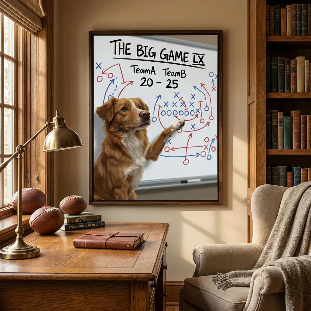 Artzuzu Custom Portrait For Pets - Playbook Score Prediction