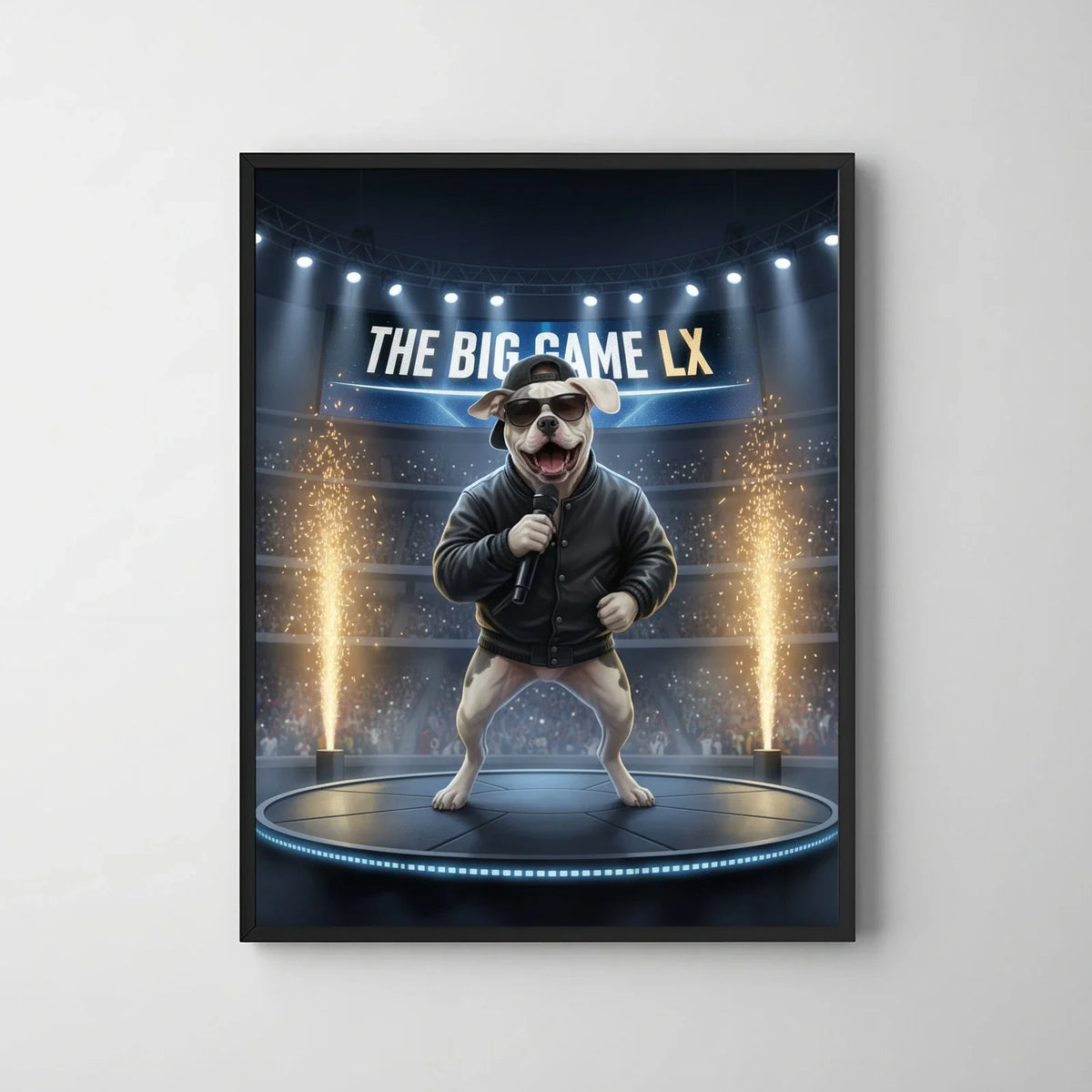 Artzuzu Custom Portrait For Pets - Stadium Hype