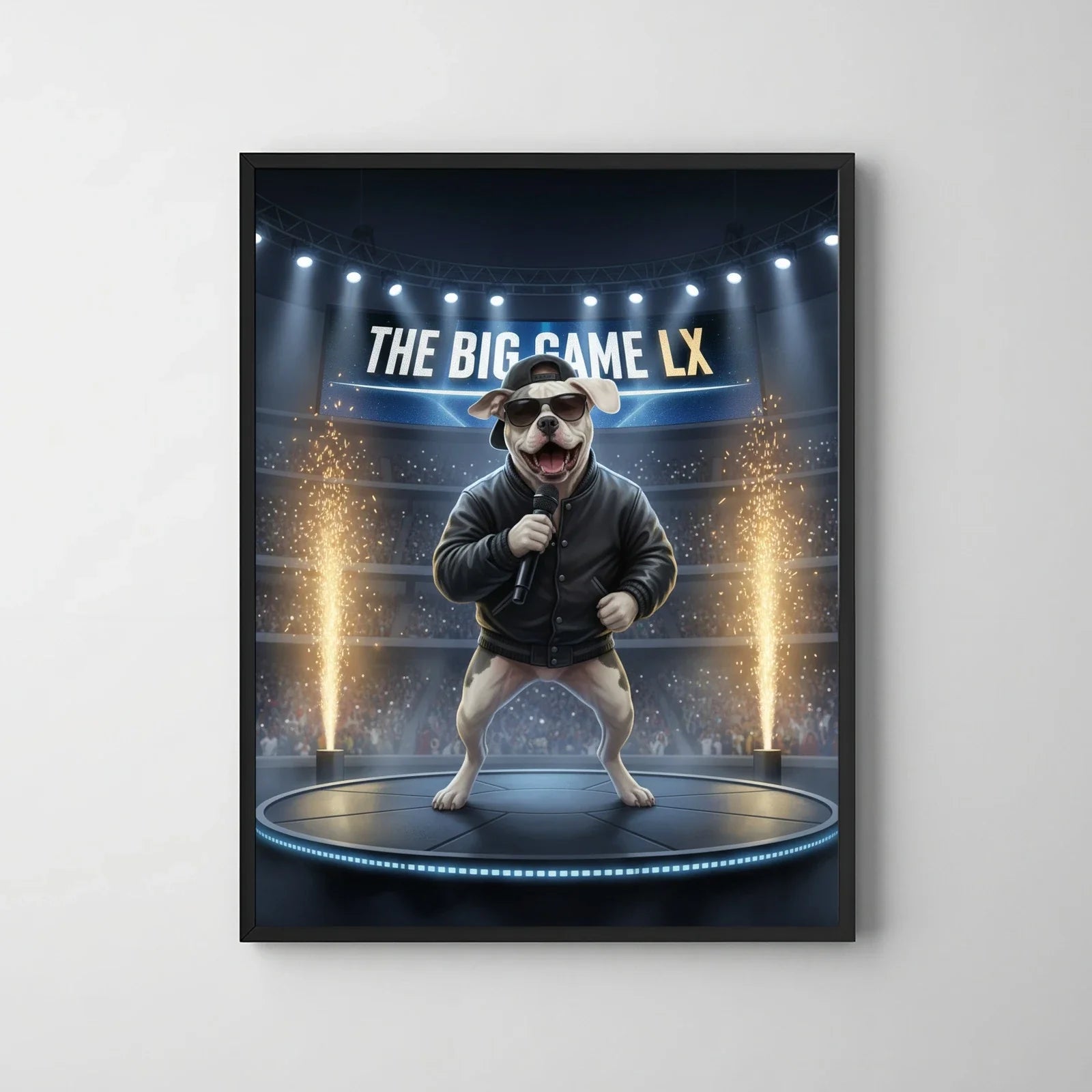 Artzuzu Custom Portrait For Pets - Stadium Hype