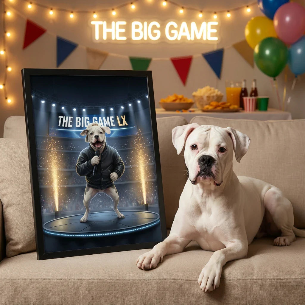 Artzuzu Custom Portrait For Pets - Stadium Hype