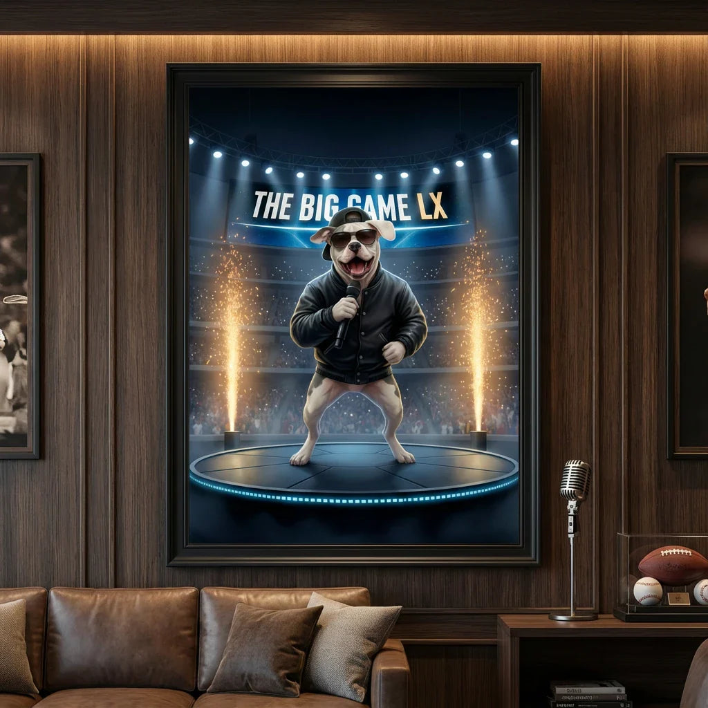 Artzuzu Custom Portrait For Pets - Stadium Hype