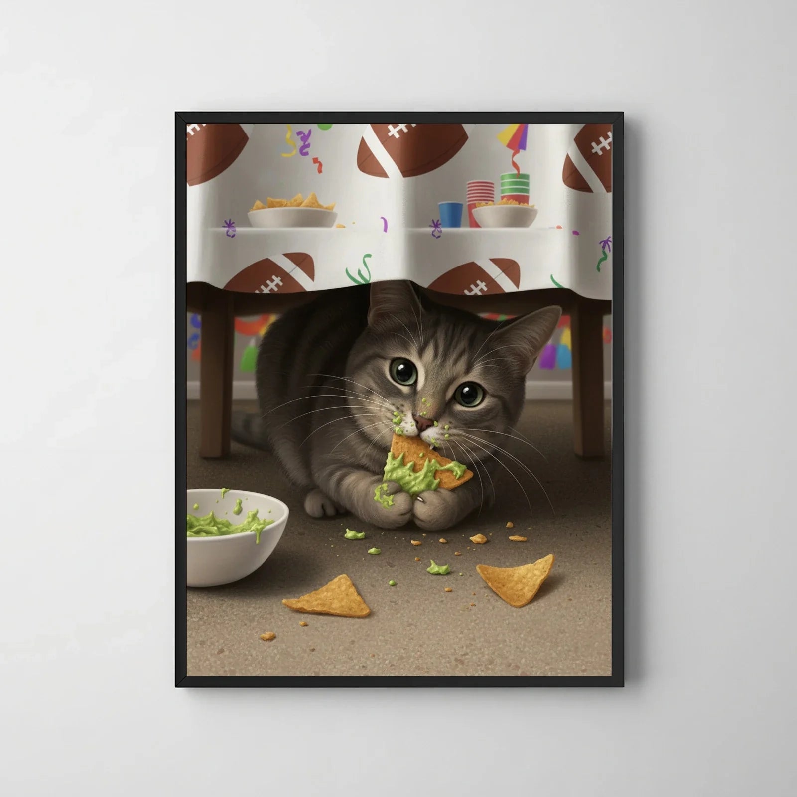 Artzuzu Custom Portrait For Pets - Steal Some Chips