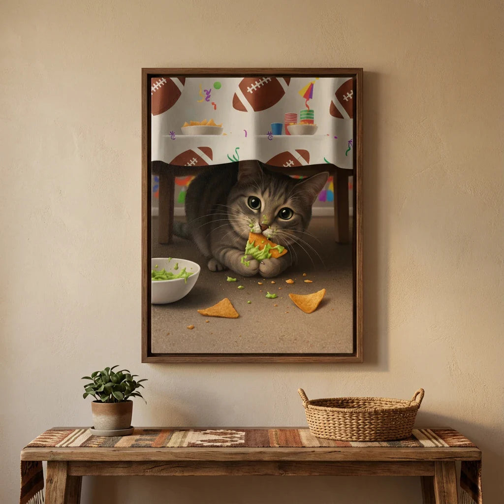 Artzuzu Custom Portrait For Pets - Steal Some Chips