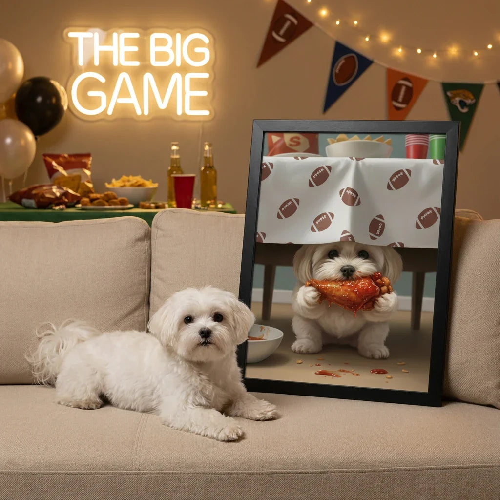 Artzuzu Custom Portrait For Pets - Steal Some Wings