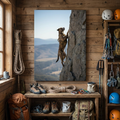 Artzuzu Custom Portrait For Pets - The Climber