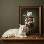 Artzuzu Custom Portrait For Pets - The Distinguished Golfer