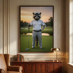Artzuzu Custom Portrait For Pets - The Elite Golfer