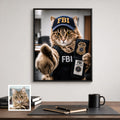Artzuzu Custom Portrait For Pets - The FBI