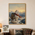 Artzuzu Custom Portrait For Pets - The Mountaineer