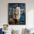 Artzuzu Custom Portrait For Pets - The Navigator