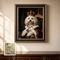Artzuzu Custom Portrait For Pets - The Royal  King