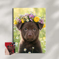 Artzuzu Custom Portrait For Pets - The Wildflower