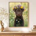 Artzuzu Custom Portrait For Pets - The Wildflower