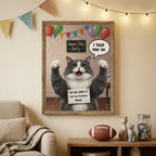 Artzuzu Custom Portrait For Pets - Win Coin Toss Prediction